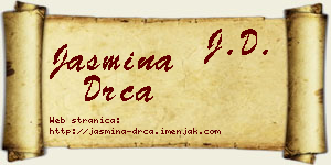 Jasmina Drča vizit kartica